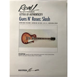 Slash of Guns N Roses Autographed Guitar w/Epperson LOA