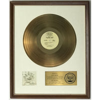 Sly & The Family Stone’s Greatest White Matte RIAA Gold LP Award to sax player Jerry Martini - RARE - Record Award
