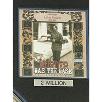 Snoop Dogg Murder Was The Case RIAA 2x Multi-Platinum Album Award - Record Award