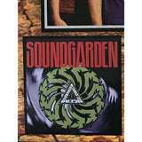 Soundgarden Badmotorfinger platinum label award - Record Award