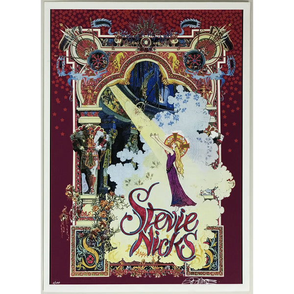 Stevie Nicks Bob Masse Signed Poster Ltd Edition 11/100 - Poster