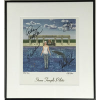 Stone Temple Pilots S Weiland + 3 Autographed Litho w/JSA LOA - Poster