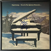 Supertramp Even In The Quietest Moments... LP signed by Roger Hodgson w/JSA LOA - Music Memorabilia