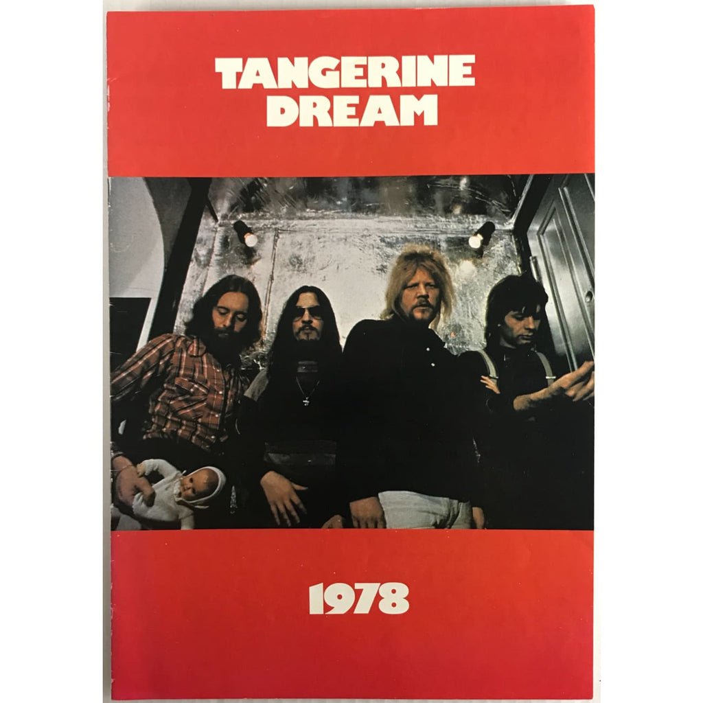 musicgoldmine.com - Tangerine Dream 1978 UK Tour Concert Program