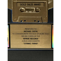 The B-52s Cosmic Thing RIAA Gold Album Award