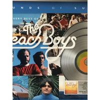 The Beach Boys The Very Best Of The Beach Boys Sounds Of Summer RIAA 3x Multi-Platinum Award presented to Dennis Wilson - RARE