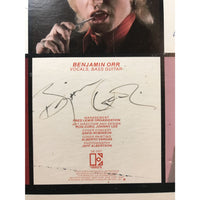 The Cars Candy-O album art proof signed by Ocasek Orr and entire group w/Epperson LOA