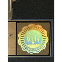 The Cars Greatest Hits RIAA Gold Album Award presented to Greg Hawkes - RARE