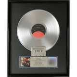 The Cars Greatest Hits RIAA Platinum LP Award - Record Award