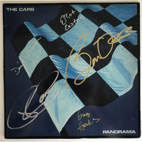 The Cars Panorama album signed by Ocasek Orr Easton Hawkes Robinson w/Epperson LOA - Music Memorabilia Collage