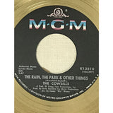 The Cowsills The Rain The Park & Other Things White Matte RIAA Gold 45 Award - RARE - Record Award