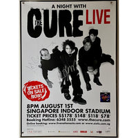 The Cure Poster Signed by R Smith & L Tolhurst w/JSA LOA - Poster