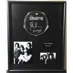 The Doors Drumhead Collage Signed by John Densmore w/BAS COA