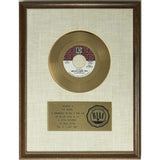 The Doors Hello I Love You RIAA Gold 45 Award Presented to The Doors - RARE - Record Award