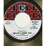 The Doors Hello I Love You White Matte RIAA Gold 45 Award Presented to The Doors - RARE