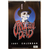 The Grateful Dead 1991 Calendar Vintage - Music Memorabilia