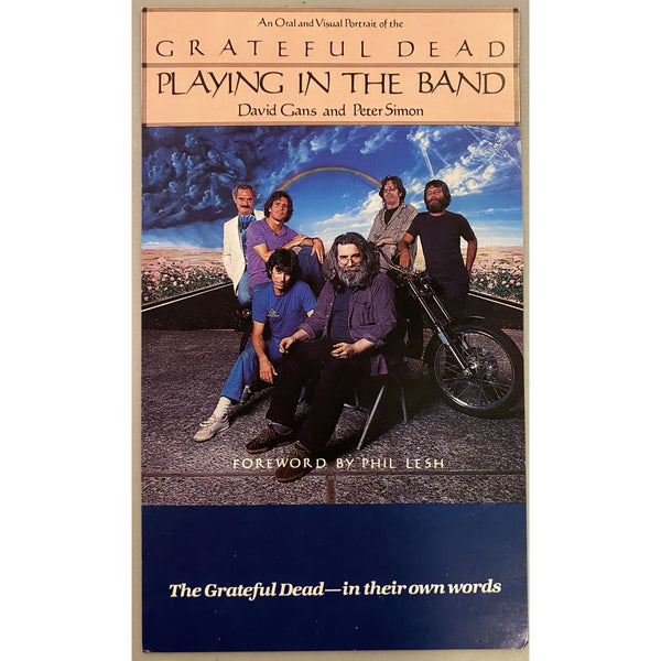 The Grateful Dead Playing In The Band Promotional Card - Concert Handbill