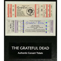 The Grateful Dead Vintage Ticket Collage - Music Memorabilia Collage