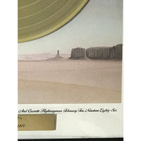 The Highwaymen Highwayman Gold Album Label Award