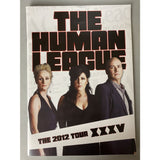 The Human League 2012 Concert Tour Program w/ Ticket - Music Memorabilia