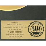 The Isley Brothers The Heat Is On RIAA Gold LP Award - Record Award