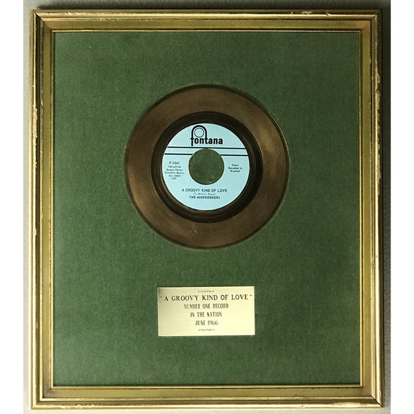 The Mindbenders A Groovy Kind Of Love 1966 Label No 1 Award