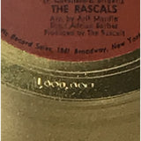 The Rascals A Beautiful Morning White Matte RIAA Gold 45 Award presented to founding member Gene Cornish - RARE