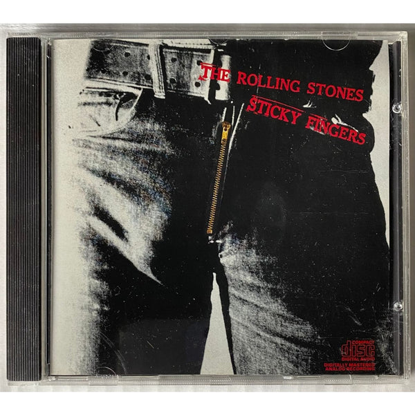 The Rolling Stones Sticky Fingers 1987 Reissue CD (1971) - Media