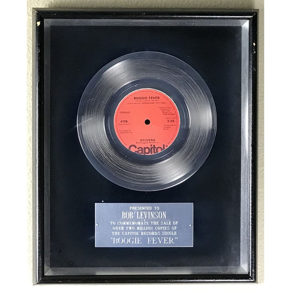 The Sylvers Boogie Fever 1975 Label Award