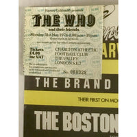 The Who 1976 Tour Program & Ticket