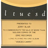 ’Til Tuesday Voices Carry Epic Records Label Award - Record Award