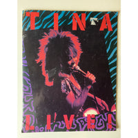 Tina Turner 1985 Private Dancer UK Tour Concert Program - Music Memorabilia