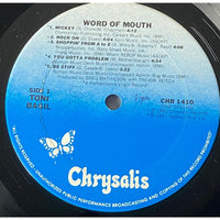 Toni Basil Word of Mouth 1982 Promo LP - Media