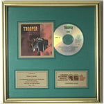 Trooper The Last Of The Gypsies CRIA Gold Album Award - Record Award