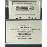UB40 Labour Of Love RIAA Platinum LP Award - Record Award