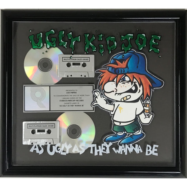 Ugly Kid Joe As Ugly As They Wanna Be RIAA Platinum EP Award - Record Award