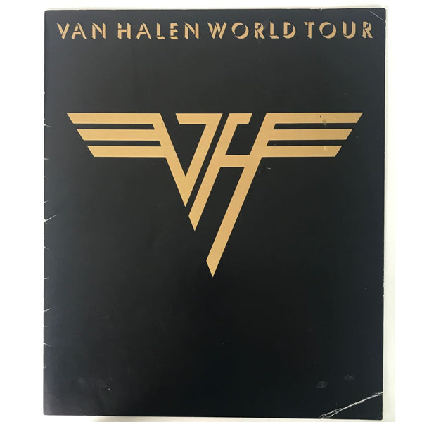 Van Halen 1979 Concert Tour Program - RARE - Music Memorabilia