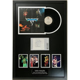 Van Halen Contract Collage Signed By Eddie Alex Roth & Anthony - BAS COA - Music Memorabilia Collage