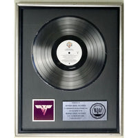 Van Halen II RIAA Platinum LP Award