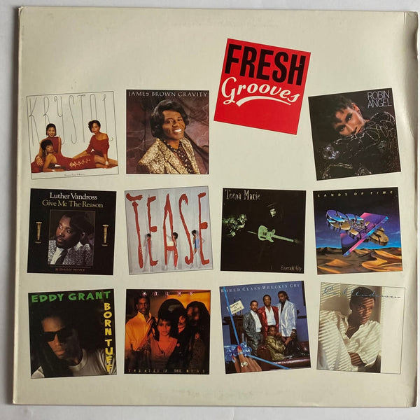 Various Artists Fresh Grooves Sampler 1986 LP Promo - Media
