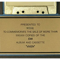 Vixen debut RIAA Gold Album Award - Record Award