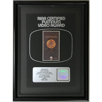 Whitesnake Trilogy 1988 RIAA Gold Video Award - Record Award