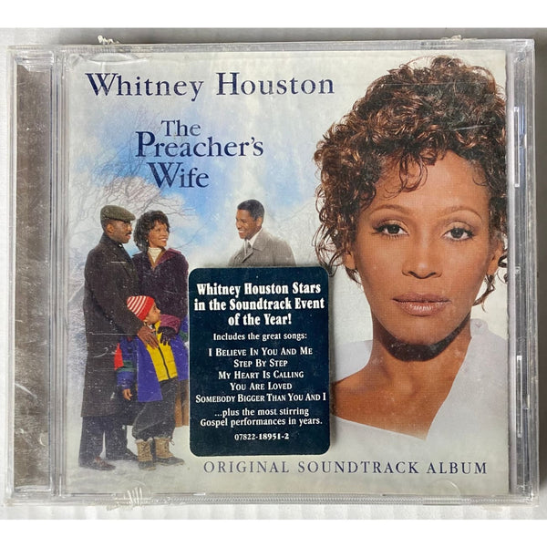 Whitney Houston The Preacher’s Wife Soundtrack Sealed 1996 CD - Media
