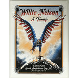 Willie Nelson Zeb Love-Signed Poster Ltd Edition 76/125 - Poster