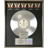 ZZ Top Eliminator RIAA 5x Multi-Platinum Album Award - Record Award