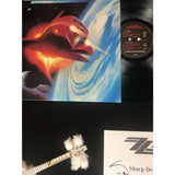 ZZ Top Lyrics Collage Signed by Billy Gibbons w/BAS COA